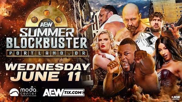 AEW SummerBlockBuster Dynamite + Collision 6/11/25 – 11th June 2025 HD Online Show
